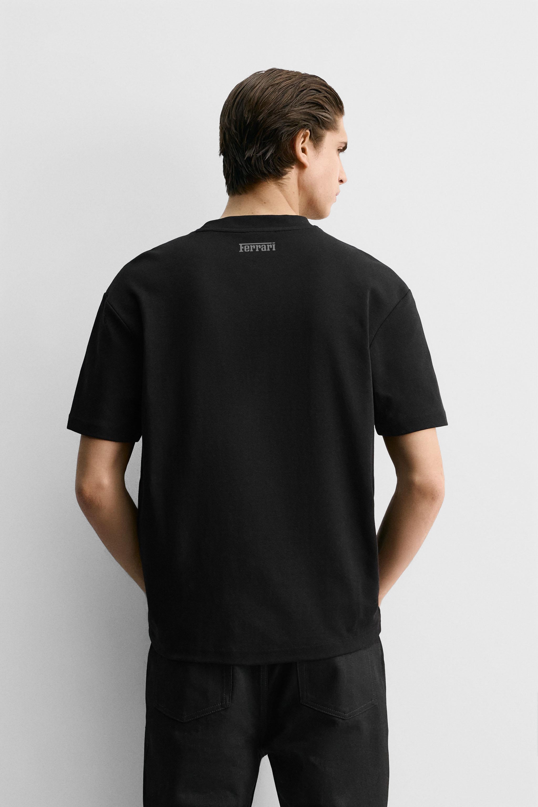 Cairo Garage Ferrari Wordmark Tee