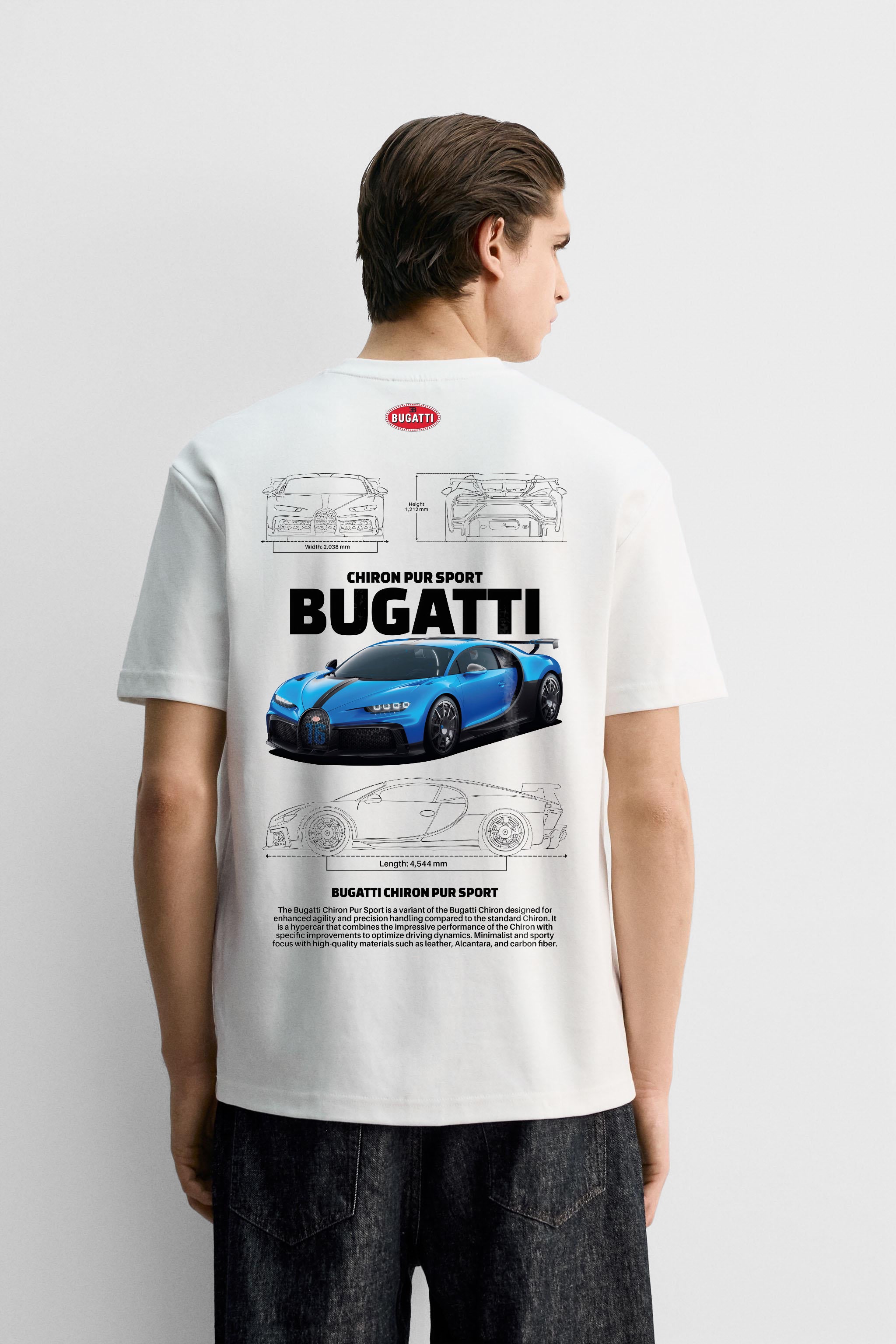 Cairo Garage Bugatti Chiron Pur Sport Tee