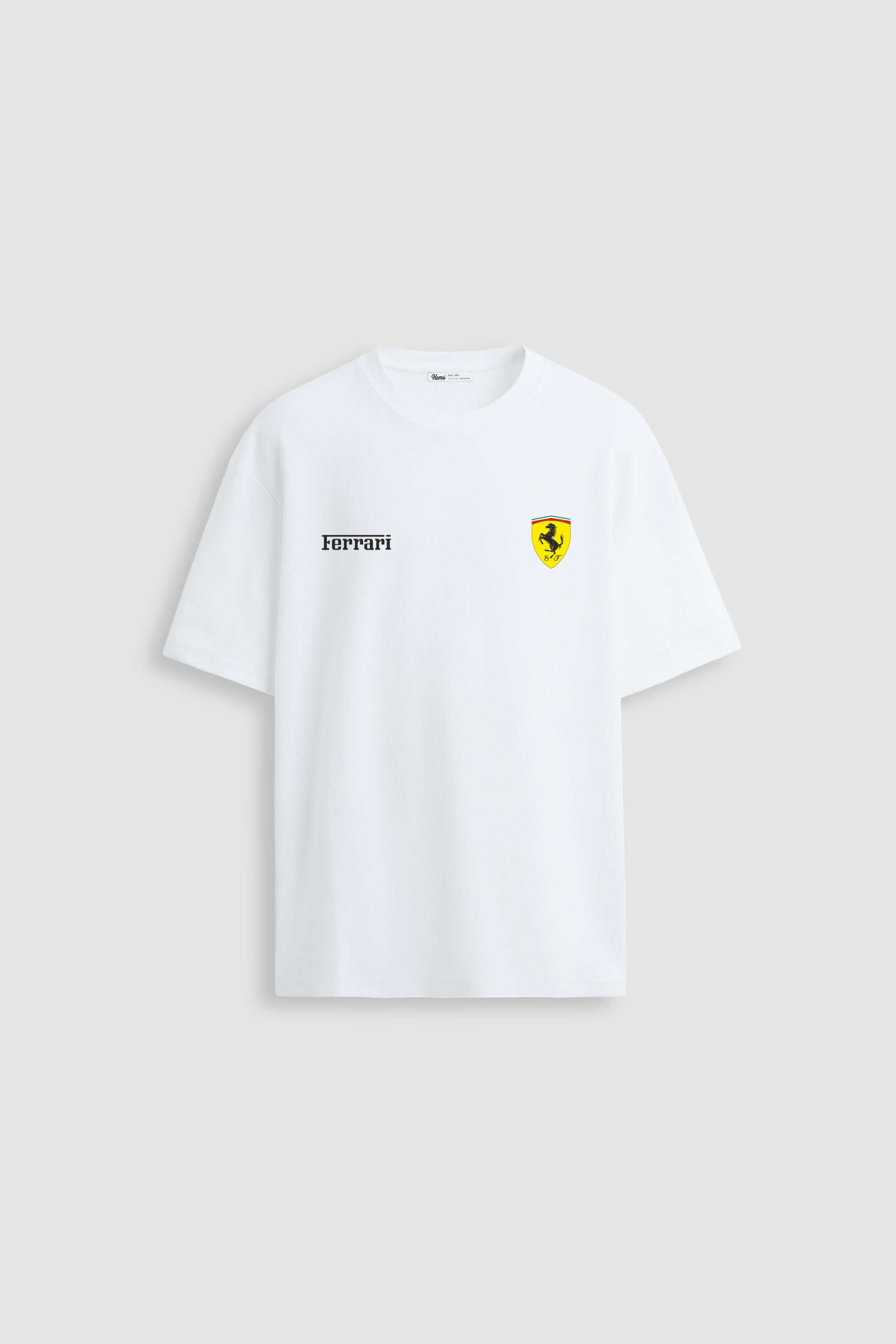 Cairo Garage Ferrari Wordmark Tee