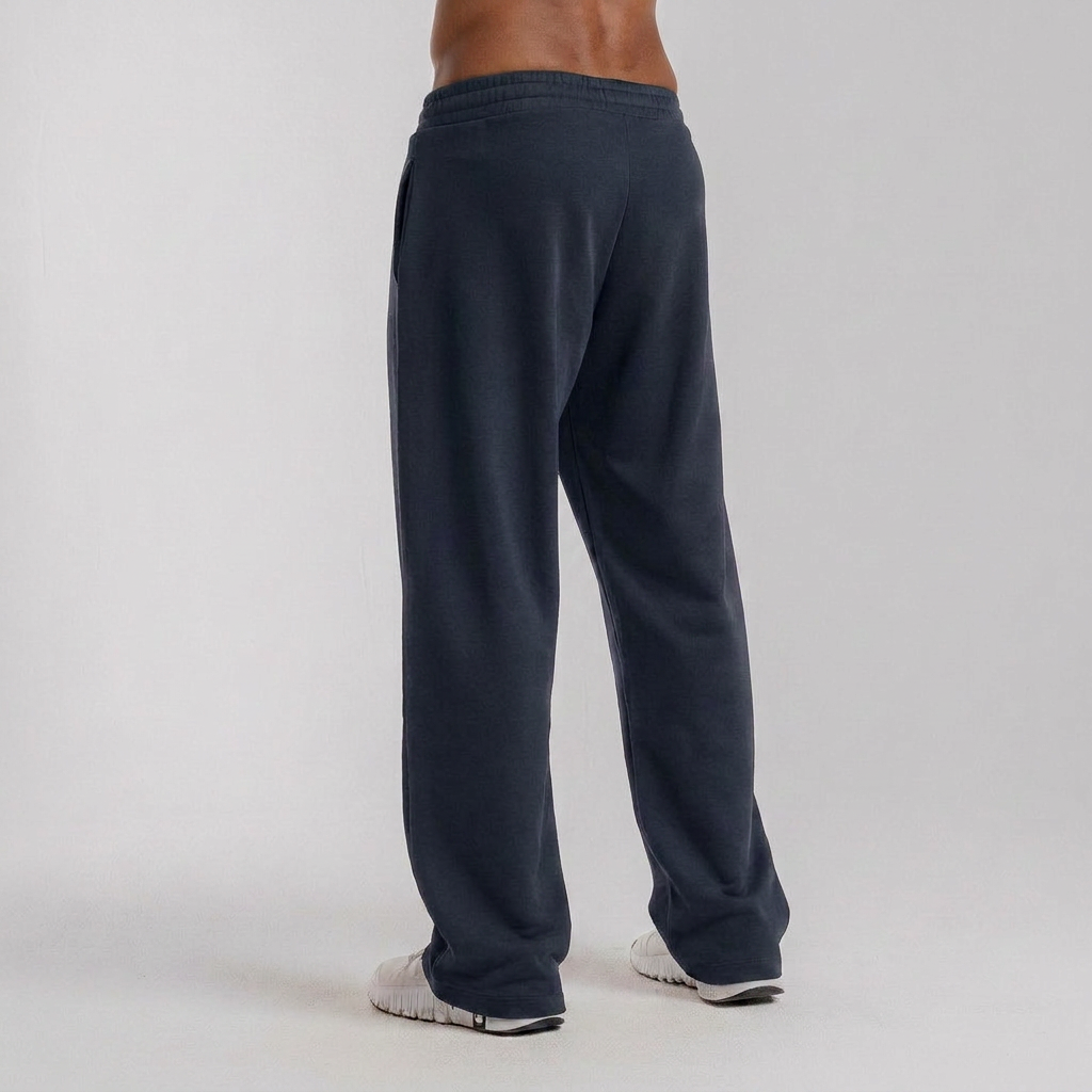 Hems Wide Leg Sweatpants