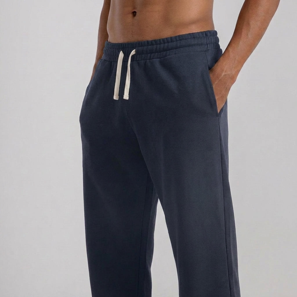 Hems Wide Leg Sweatpants