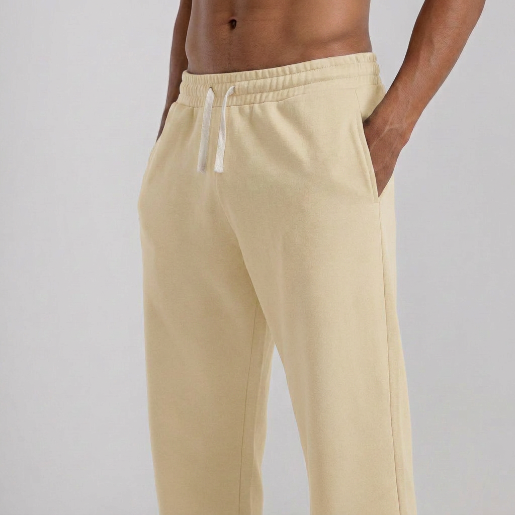 Hems Wide Leg Sweatpants