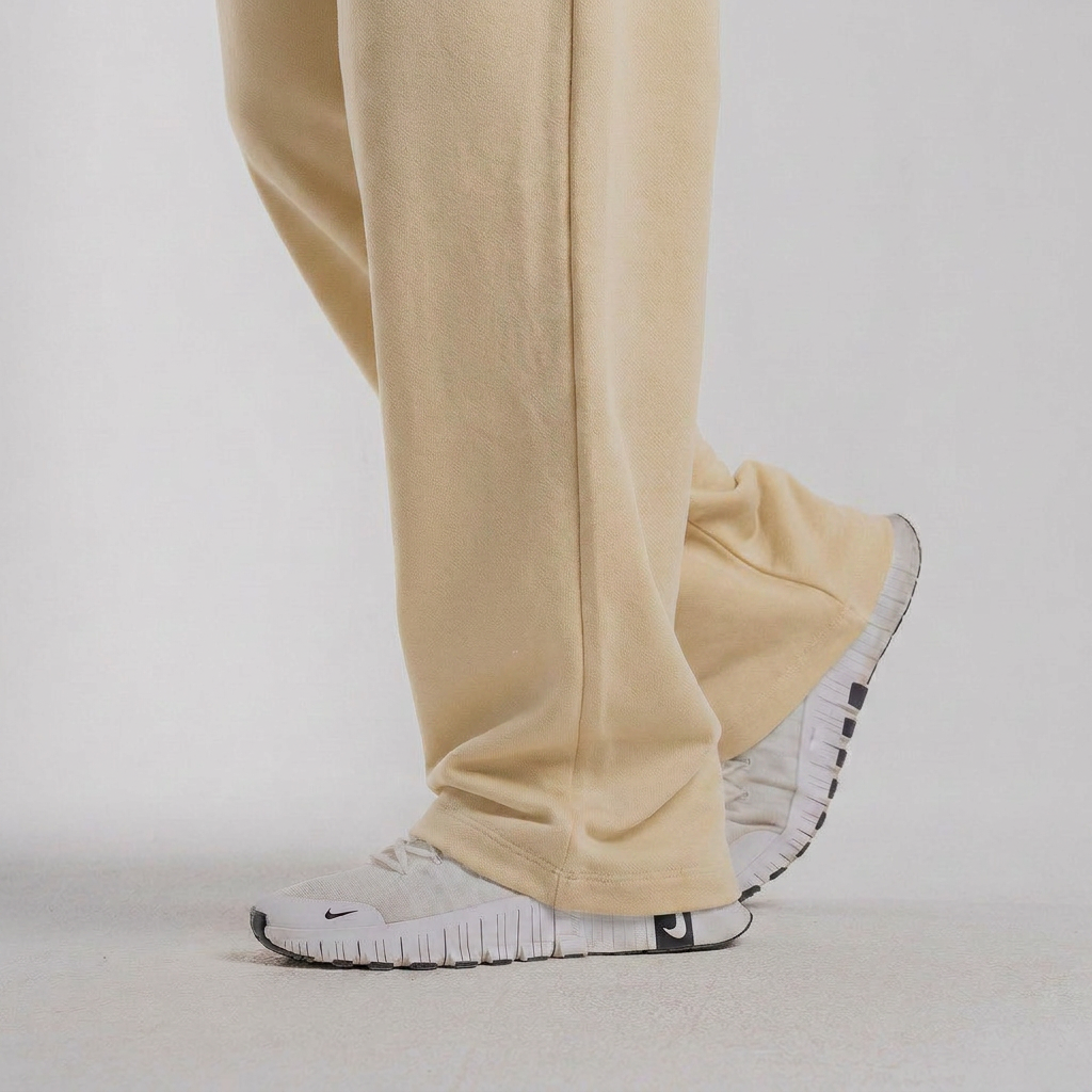 Hems Wide Leg Sweatpants